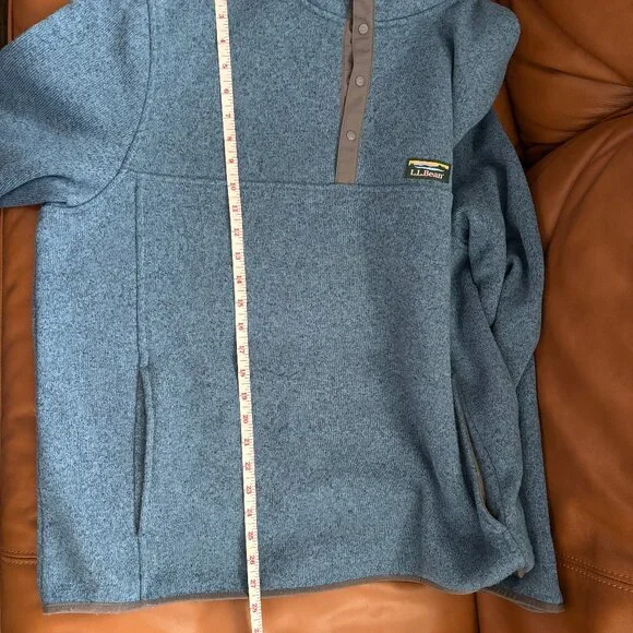 L.L. Bean Man’s Sweater Fleece Pullover, XL - Picture 5 of 6